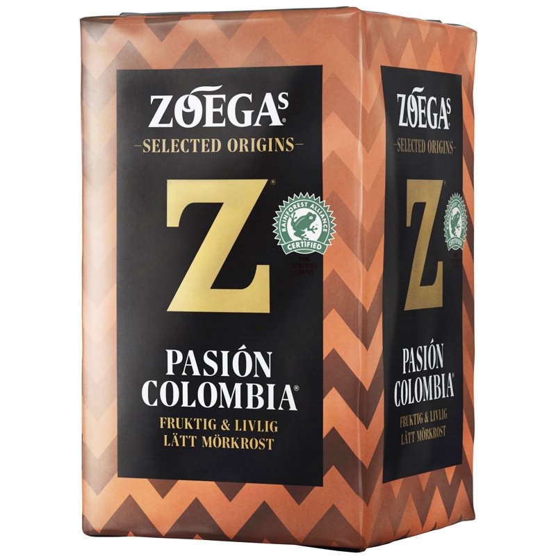 Suodatinkahvi Pasion Columbia - 28% alennus