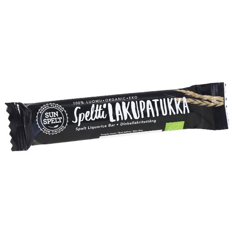 Spelttilakritsi Eko 28g - 25% alennus