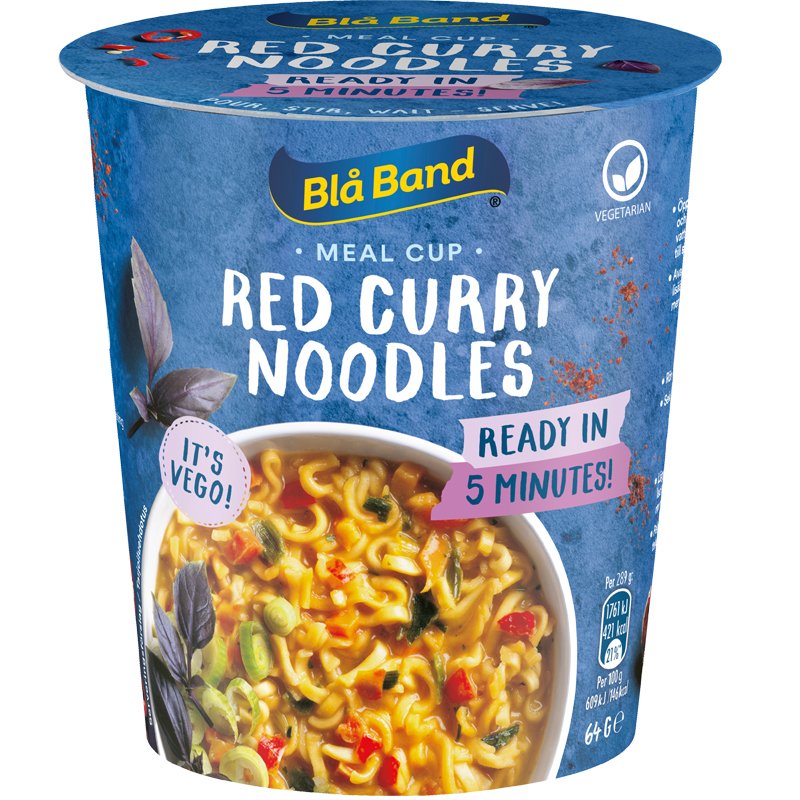 Meal Cup Red Curry Noodles - 18% alennus