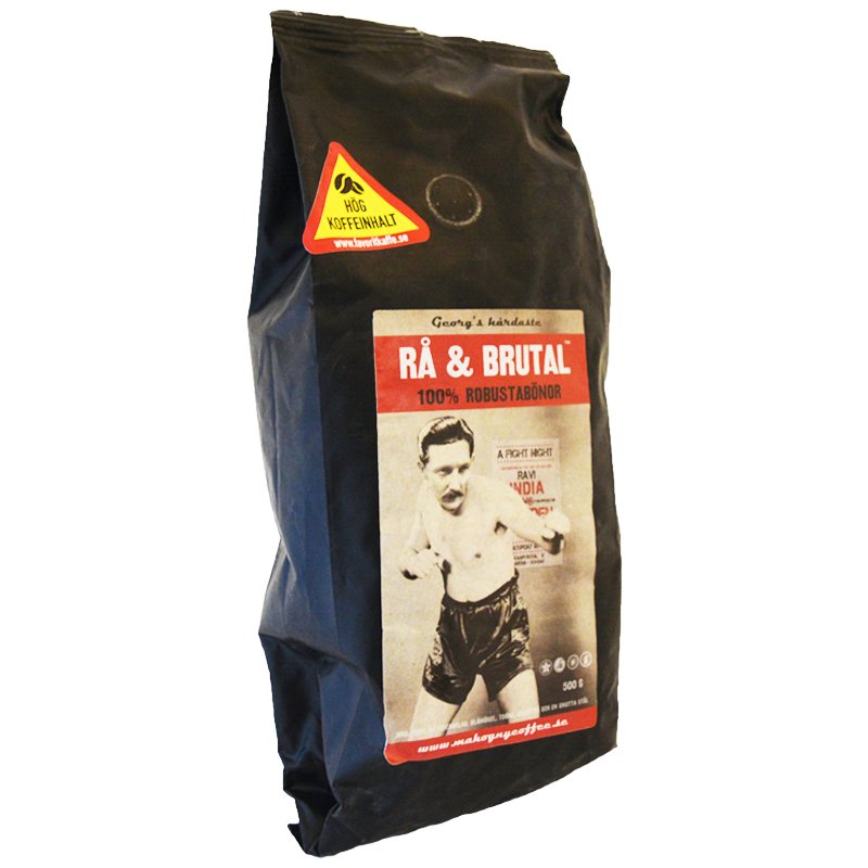 Kahvipavut "Rå & Brutal" 500 g - 60% alennus