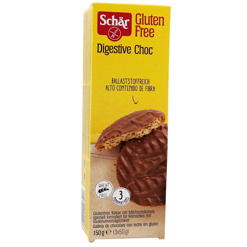 Digestivekeksit Suklaa Gluteeniton - 33% alennus