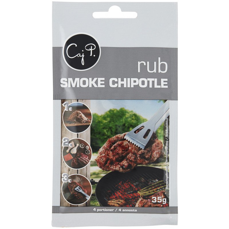 Maustesekoitus "Rub Smoke Chipotle" 35g - 30% alennus