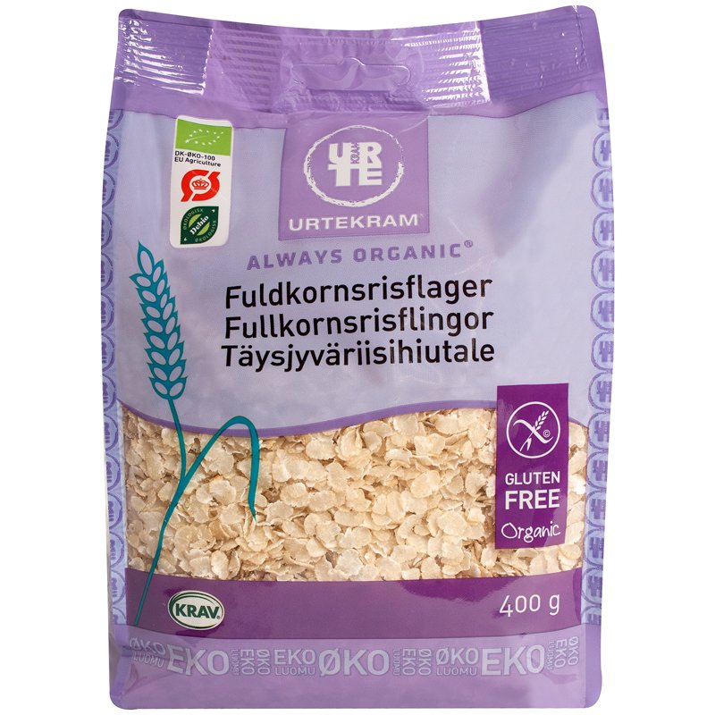 Luomutäysjyväriisihiutale 400g - 42% alennus
