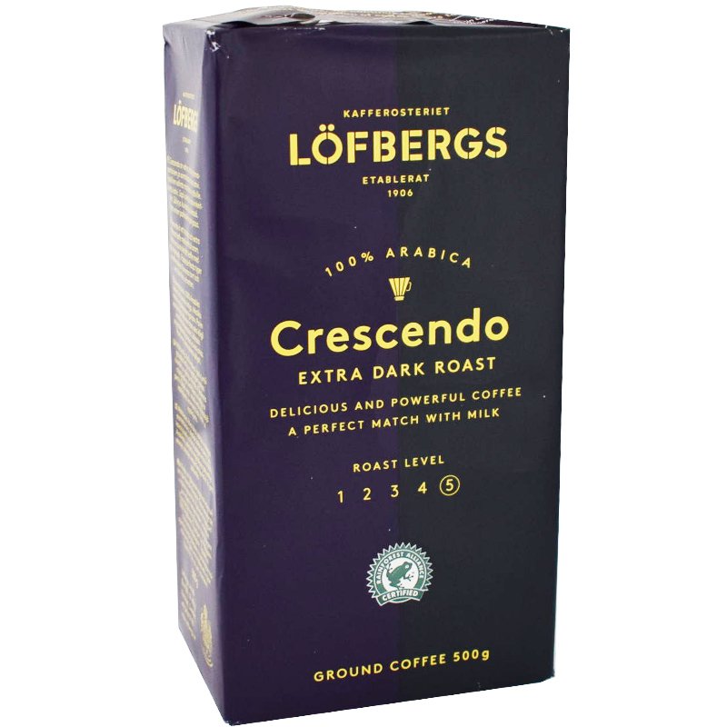 Suodatinkahvi Lila Crescendo erittäin tumma paahto - 23% alennus