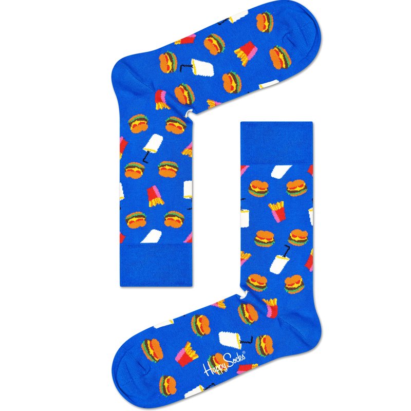 Happy Socks Burger Sukat 41-46 - 40% alennus