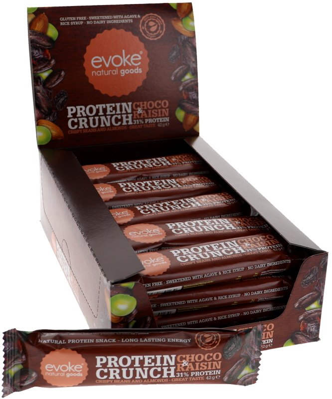 Proteiinipatukat Suklaa & Rusina 24kpl - 40% alennus