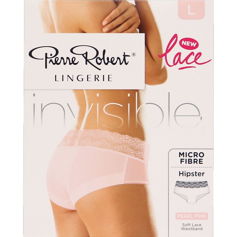Lace Micro Fiber hipsteri, vaaleanpunainen, Koko L - 77% alennus