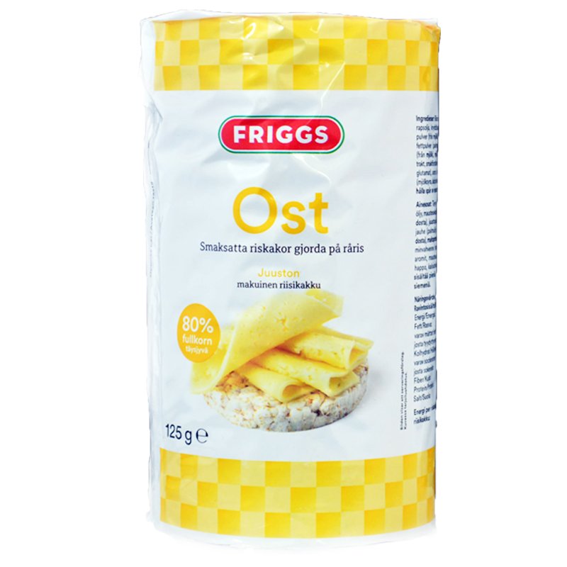 Riisikakut Juusto - 31% alennus