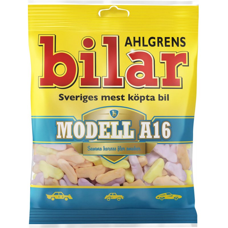 Ahlgrenin Autot "Modell A16" 125g - 34% alennus