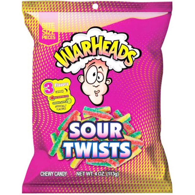Makeiset "Sour Twists" 113g - 50% alennus