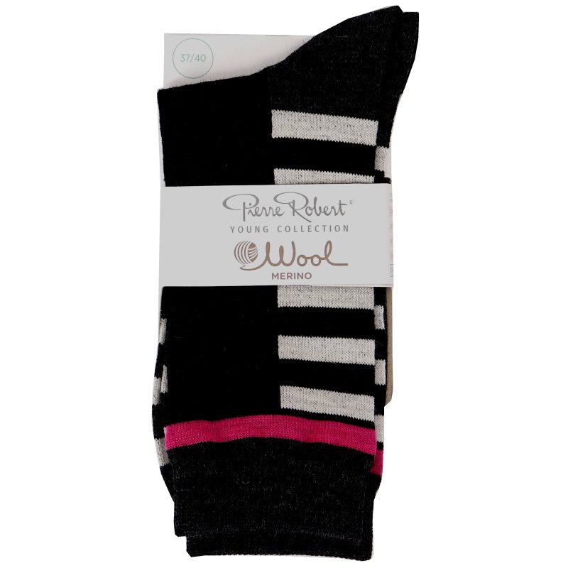 Merinovillasukat Charcoal 37-40 - 88% alennus