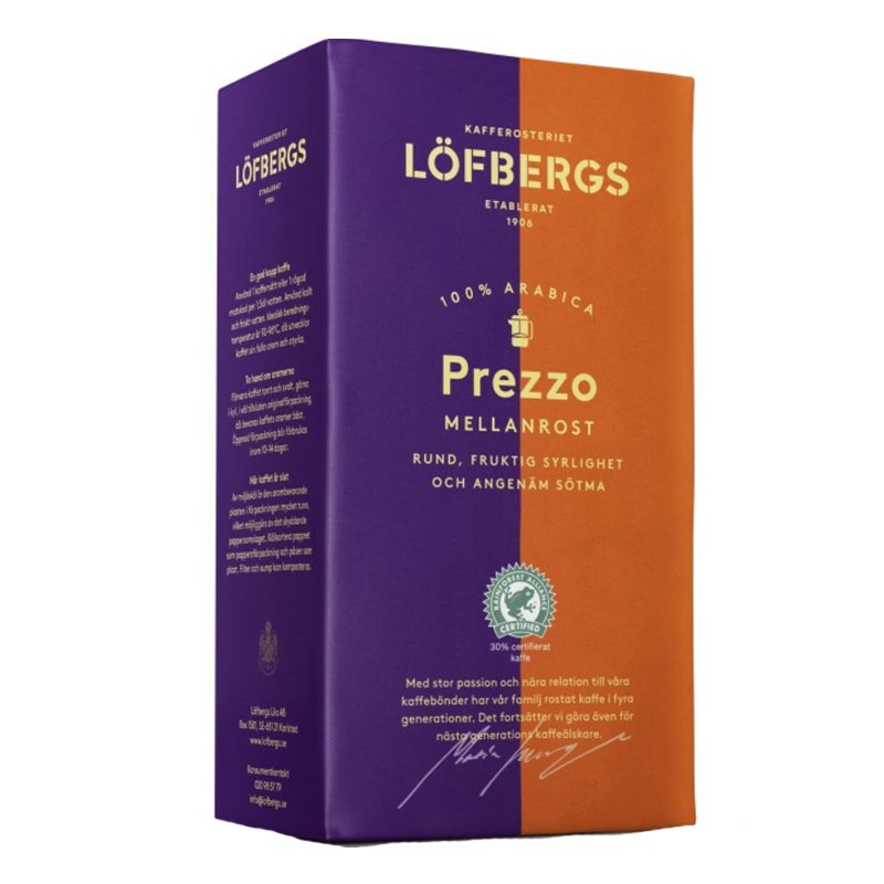 Keskipaahdettu Pressokahvi 500g - 24% alennus