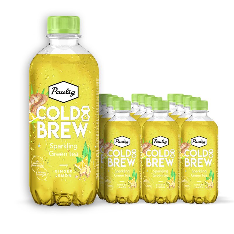 Teejuomat Sparkling Green Tea 12kpl - 65% alennus