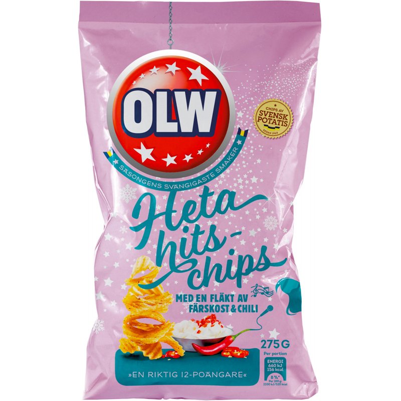 Sipsit "Heta Hits" 275g - 57% alennus