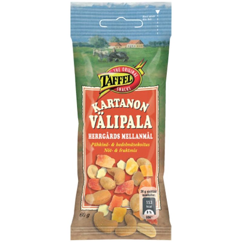 Pähkinä- & Hedelmäsekoitus 60g - 20% alennus