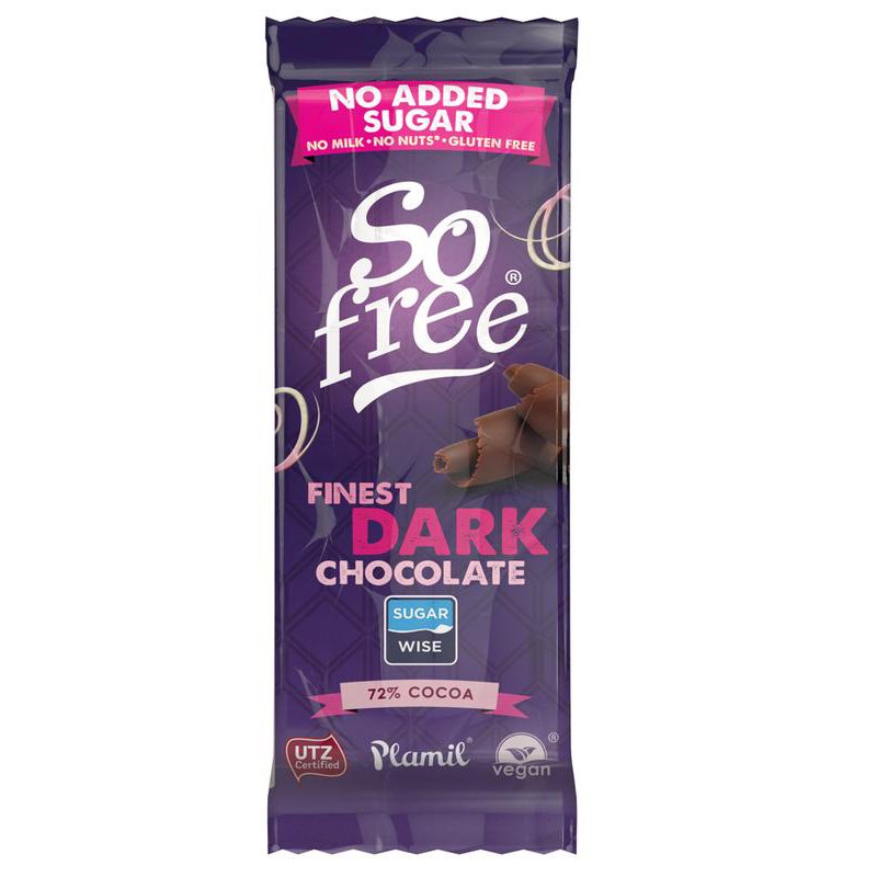 Tumma Suklaa "No Sugar" 35g - 34% alennus