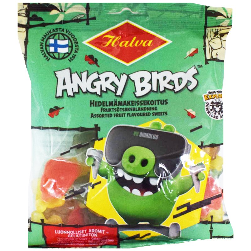 Angry Birds Hedelmämakeissekoitus - 20% alennus