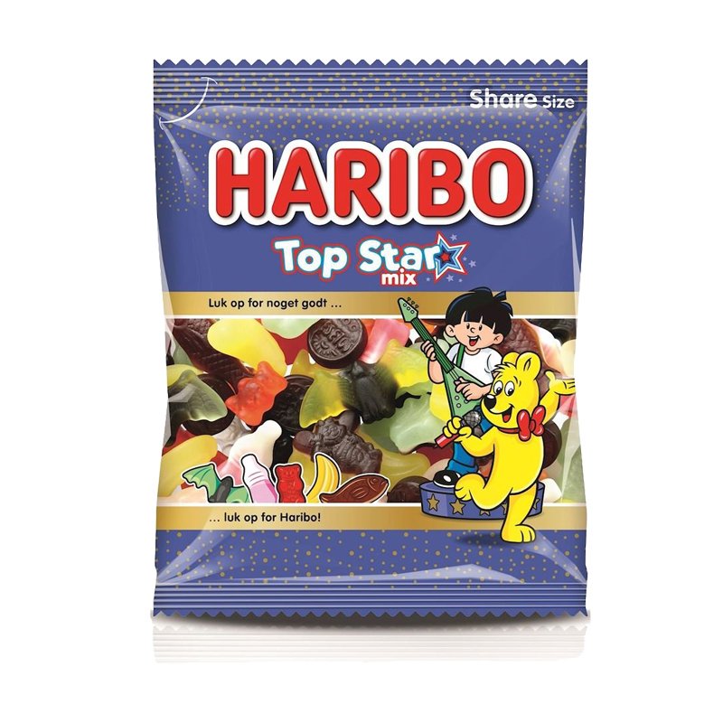 Karkkipussi Top Star Mix - 19% alennus