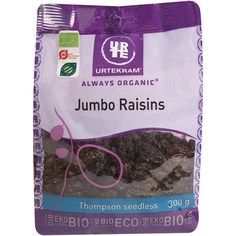 Luomu Rusinat 300g - 20% alennus