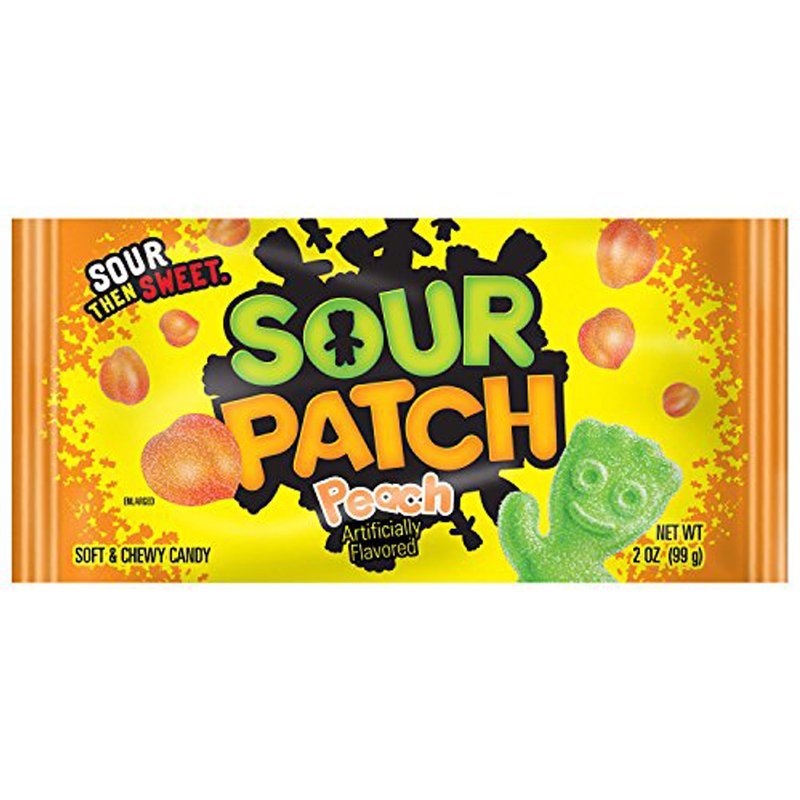Makeiset "Sour Patch Peach" 56 g - 67% alennus