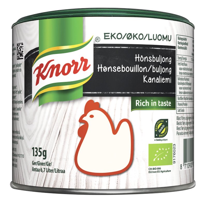 Luomu Kanaliemi 135g - 25% alennus