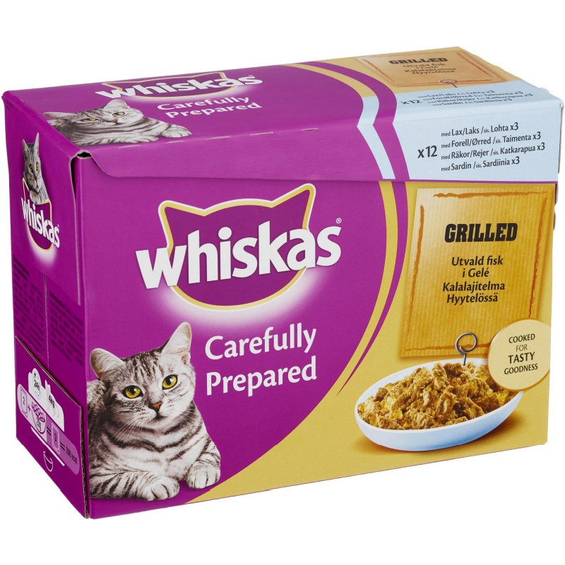 Kissanruoka "Valitut Kalat Hyytelössä" 1,02kg - 22% alennus