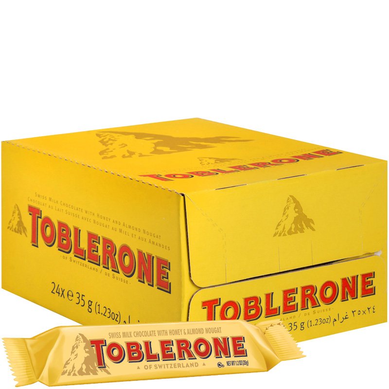 Toblerone Suklaapatukat 24kpl - 29% alennus