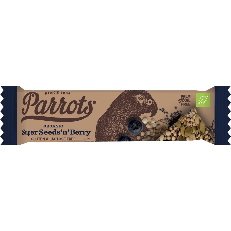 Marja-, pähkinä- ja siemenpatukka 40 g - 34% alennus