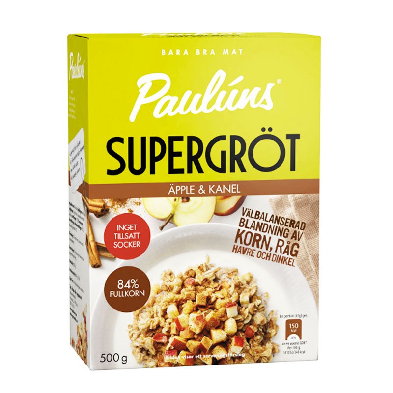 Puuro Täysjyvä Omenakaneli 500 g - 53% alennus