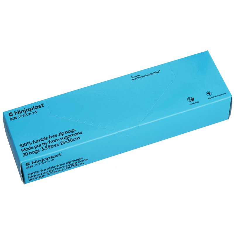 Zip-pussit 20 x 3,5l - 25% alennus