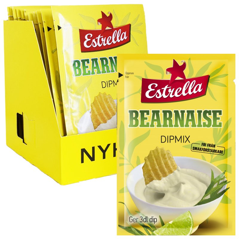 Kokonainen laatikko: Dipmix Bearnaise 18 x 24g - 90% alennus