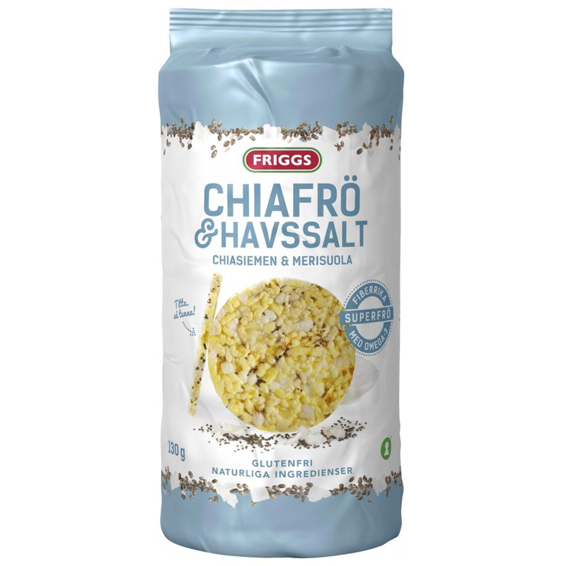 Maissikakku Chia & Merisuola - 40% alennus