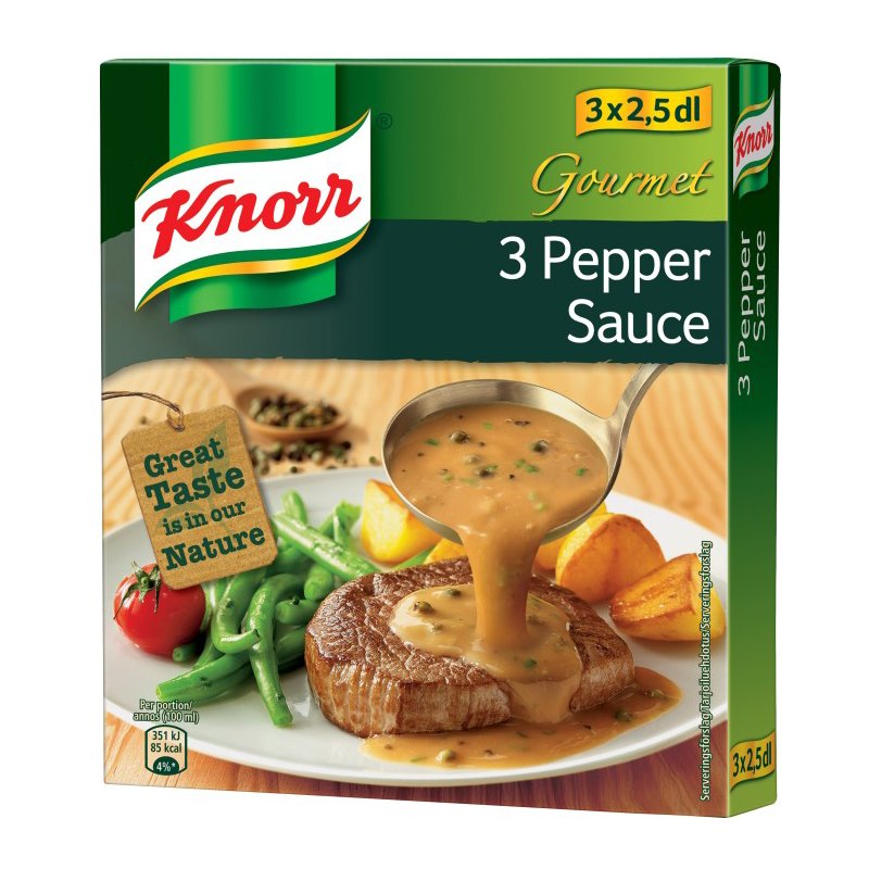 Pippurikastike 3kpl - 38% alennus