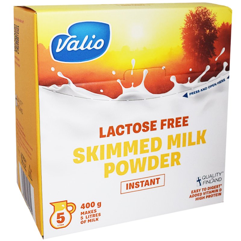 Laktoositon Rasvaton Maitojauhe 400g - 44% alennus