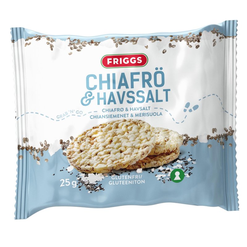 Chia & Merisuola Maissikakut - 7% alennus