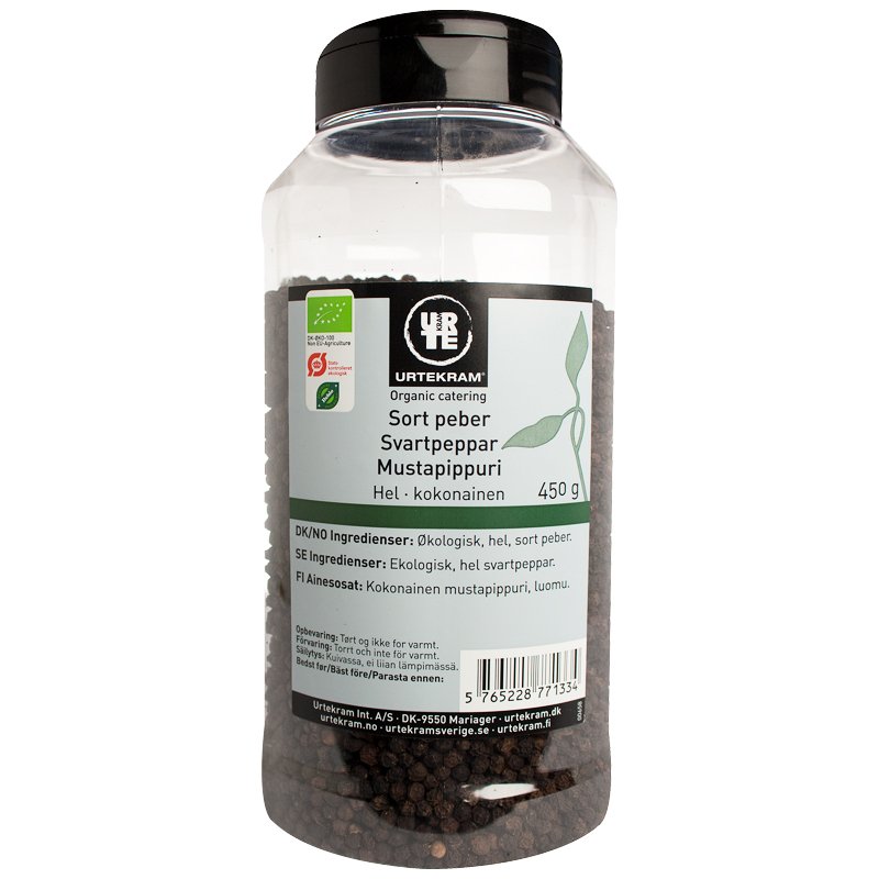 Luomu Mustapippuri 450g - 60% alennus