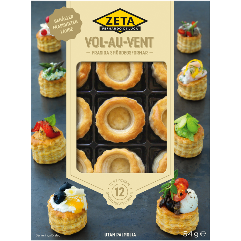 Vol-au-vent Lehtitaikina - 60% alennus