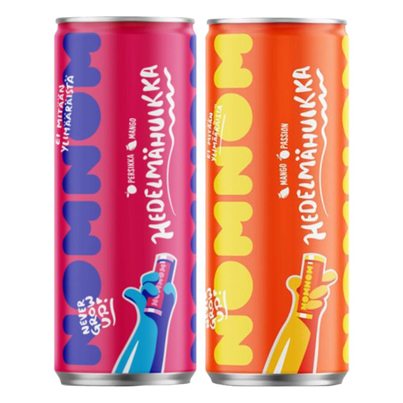 NomNom Virvoitusjuomat 2 x 250ml - 66% alennus