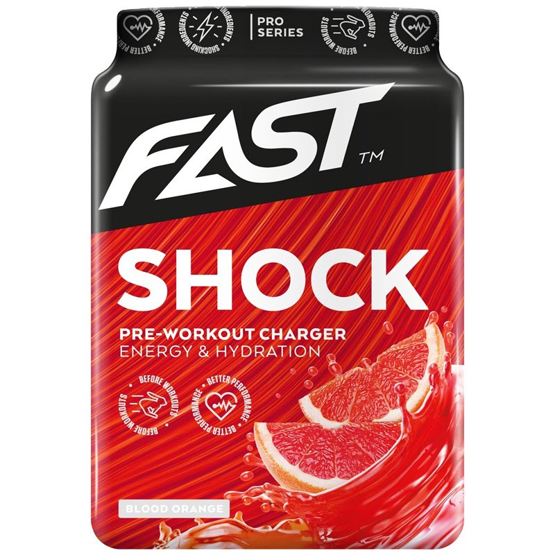 Ravintolisä "Shock Blood Orange" 360g - 79% alennus