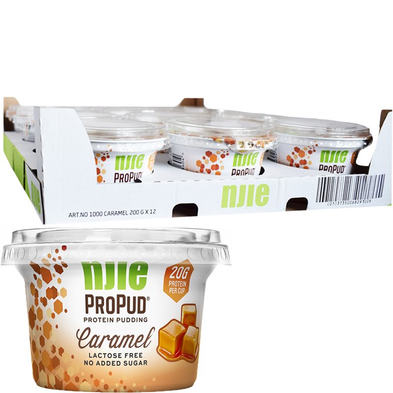 Proteiinivanukkaat Karamelli 12kpl - 44% alennus