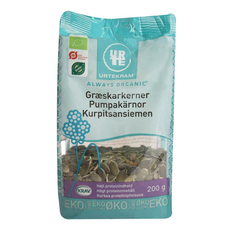 Luomu Kurpitsansiemenet 200g - 21% alennus