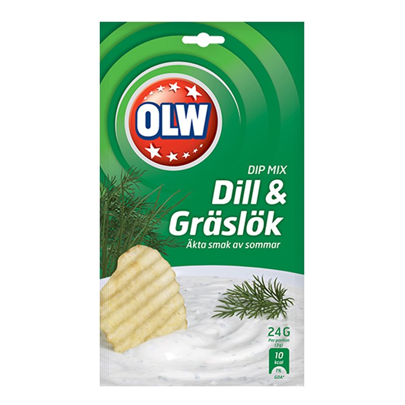 Dippiainekset "Tilli & Ruohosipuli" 24 g - 51% alennus