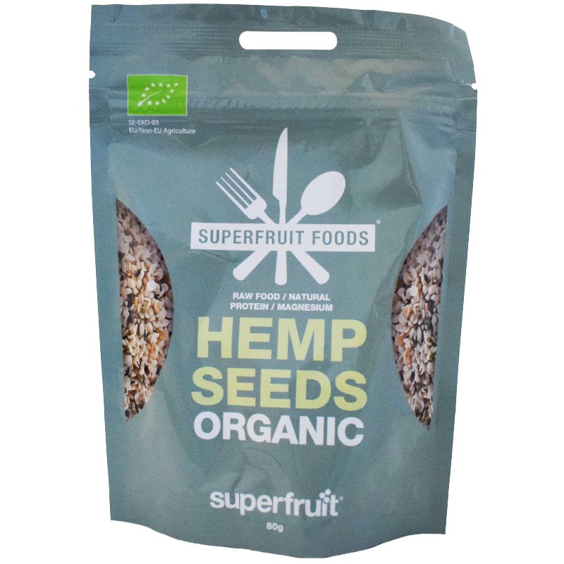 Luomu Hampunsiemenet 80g - 33% alennus