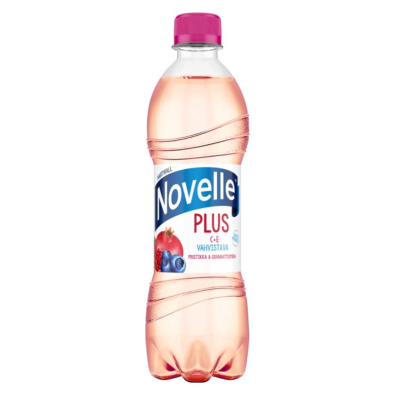 Novelle Plus Mustikka & Granaattiomena - 32% alennus