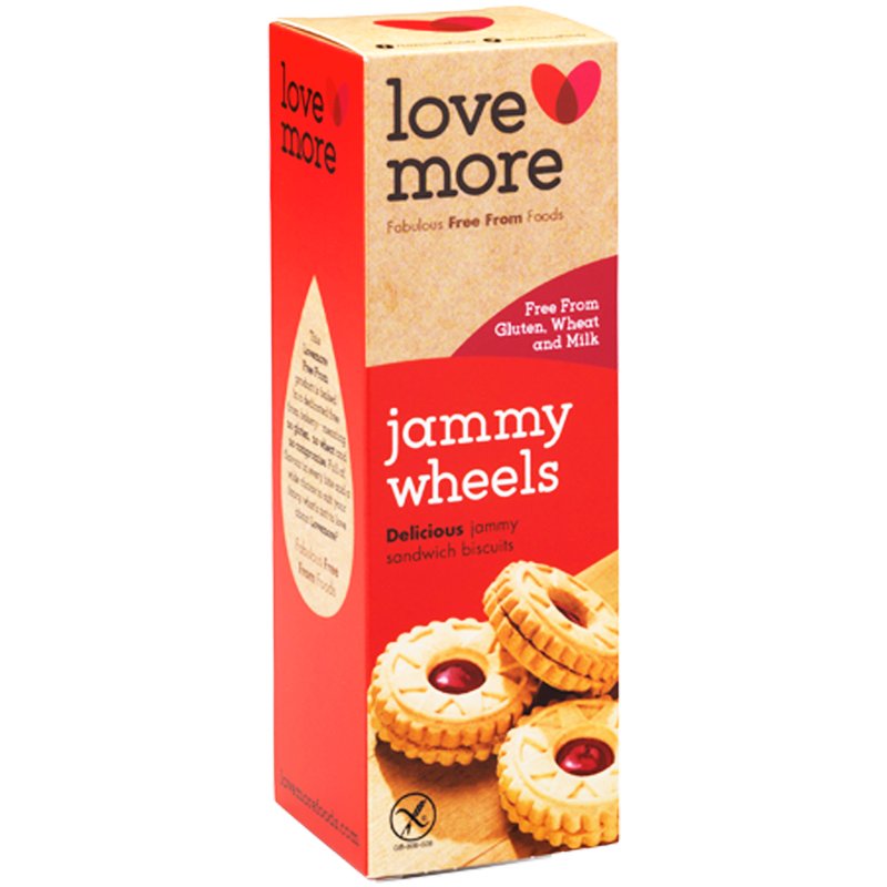 Keksit "Jammy Wheels" 120 g - 50% alennus