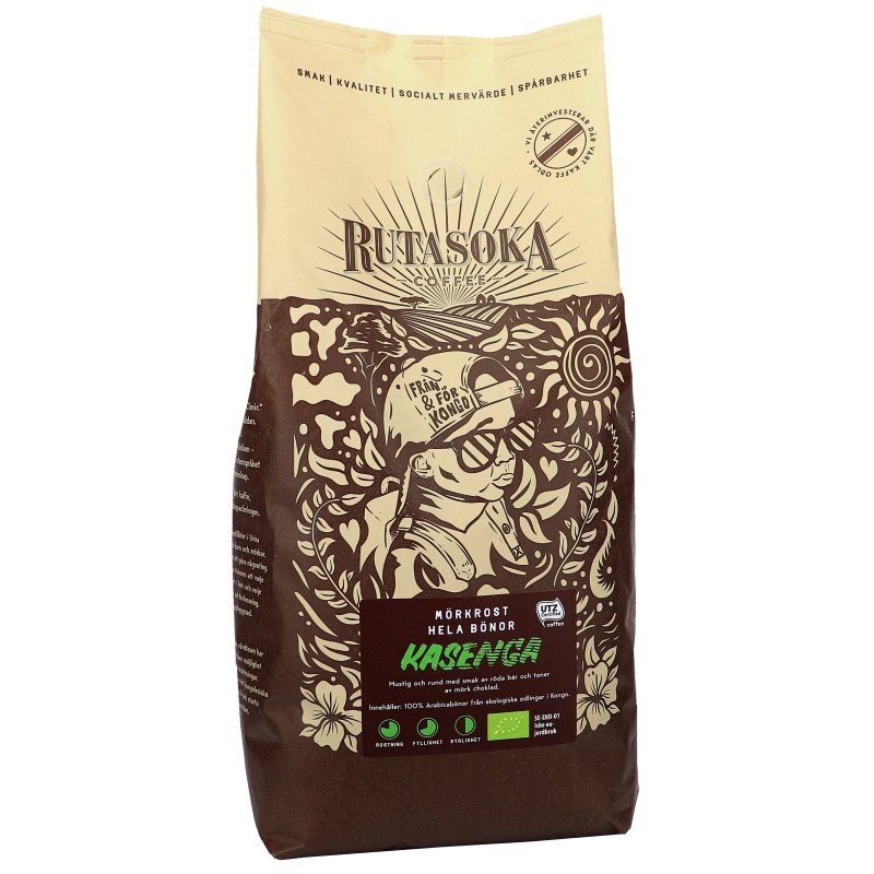 Luomu Kahvipavut Kasenga - 32% alennus