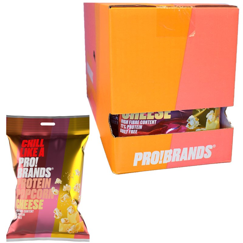 Proteiinipopcornit Juusto 8kpl - 33% alennus