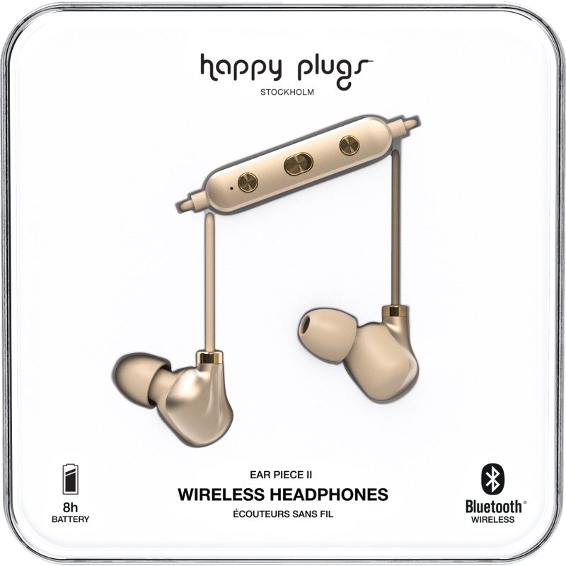 Langattomat Nappikuulokkeet Matte Gold - 75% alennus