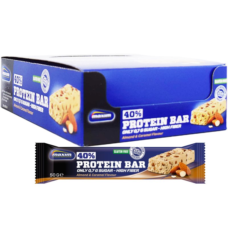 Proteiinipatukka - Manteli ja Karamelli - 58% alennus