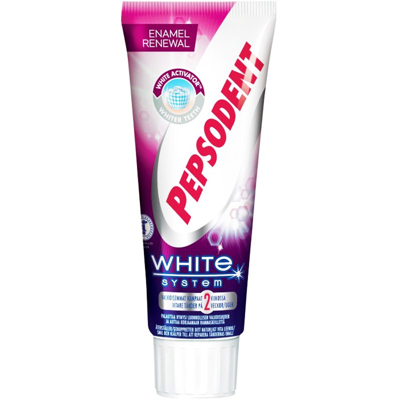 Hammastahna White System - 43% alennus
